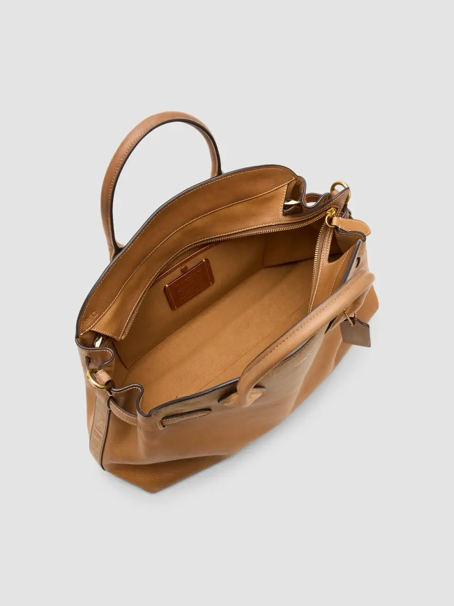Coach Women's Soft Empire Leather Carryall 40 | Thumbnail 3 Coach Women's Soft Empire Leather Carryall 40 | Thumbnail 3