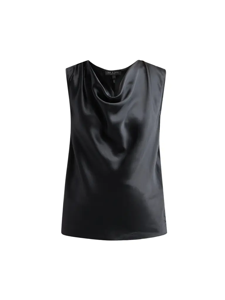Women's Vinnie Sleeveless Silk Blouse Women's Vinnie Sleeveless Silk Blouse
