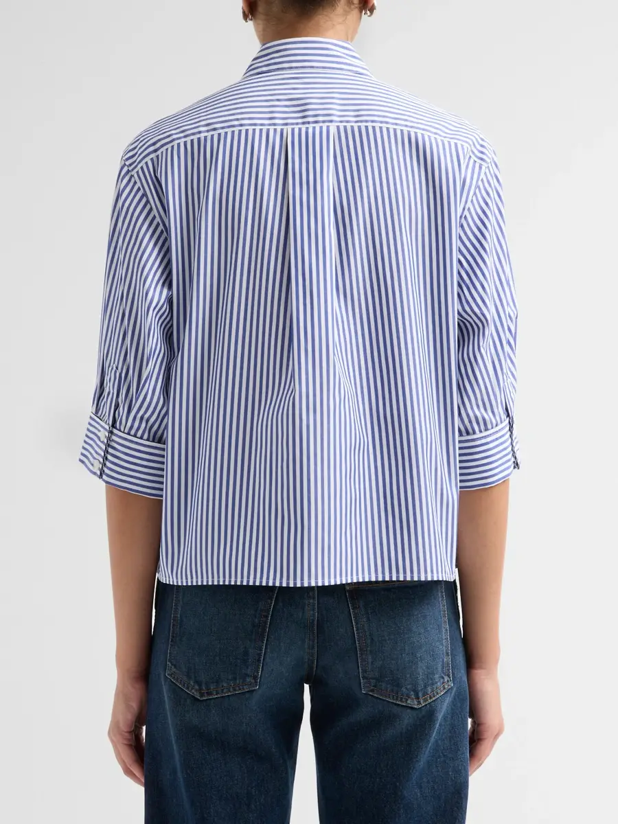 rag & bone Women's Lucia Striped Cotton Poplin Shirt | Thumbnail 3 rag & bone Women's Lucia Striped Cotton Poplin Shirt | Thumbnail 3