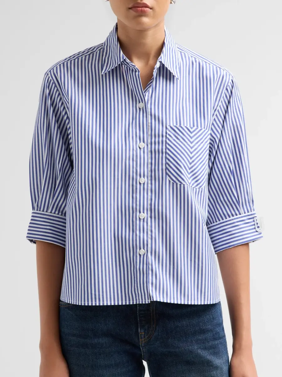 rag & bone Women's Lucia Striped Cotton Poplin Shirt | Thumbnail 5 rag & bone Women's Lucia Striped Cotton Poplin Shirt | Thumbnail 5