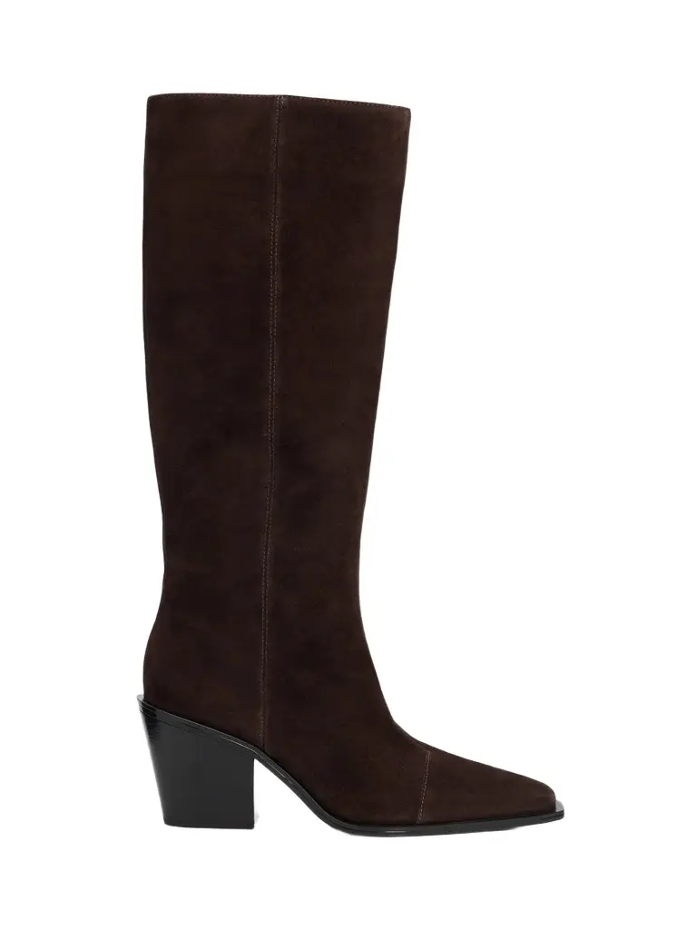 Women's Newbury 75MM Suede Knee-High Boots