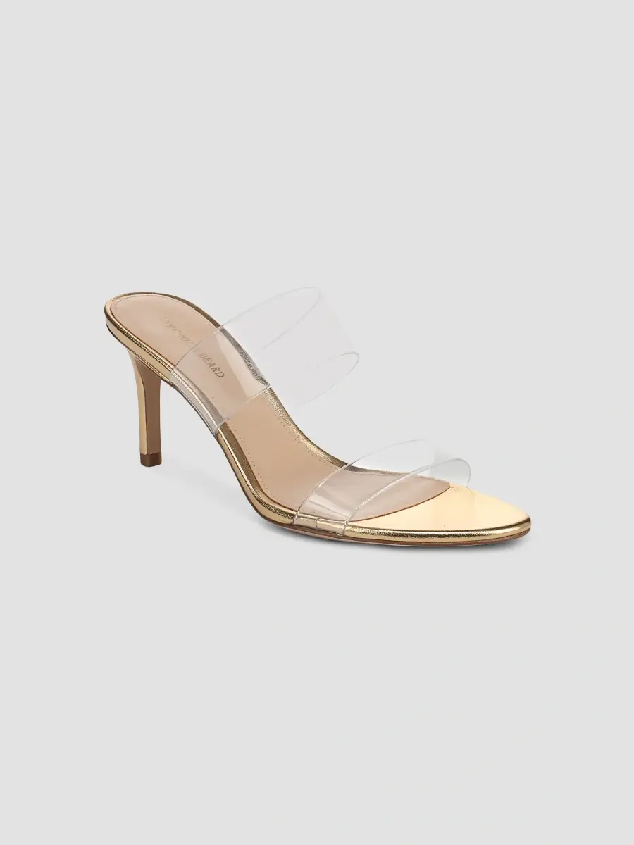 Veronica Beard Women's Asha 75MM Transparent Stiletto Sandals | Thumbnail 2
