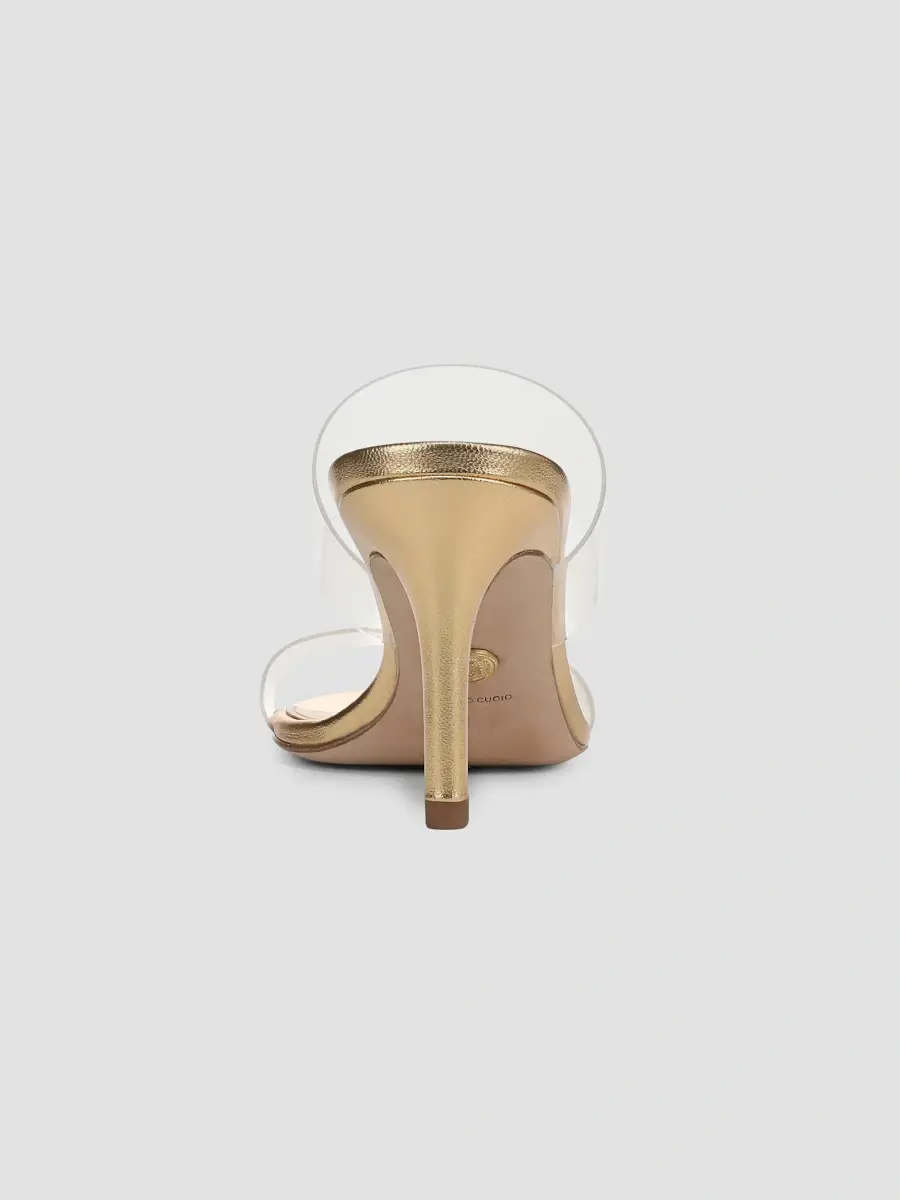 Veronica Beard Women's Asha 75MM Transparent Stiletto Sandals | Thumbnail 3