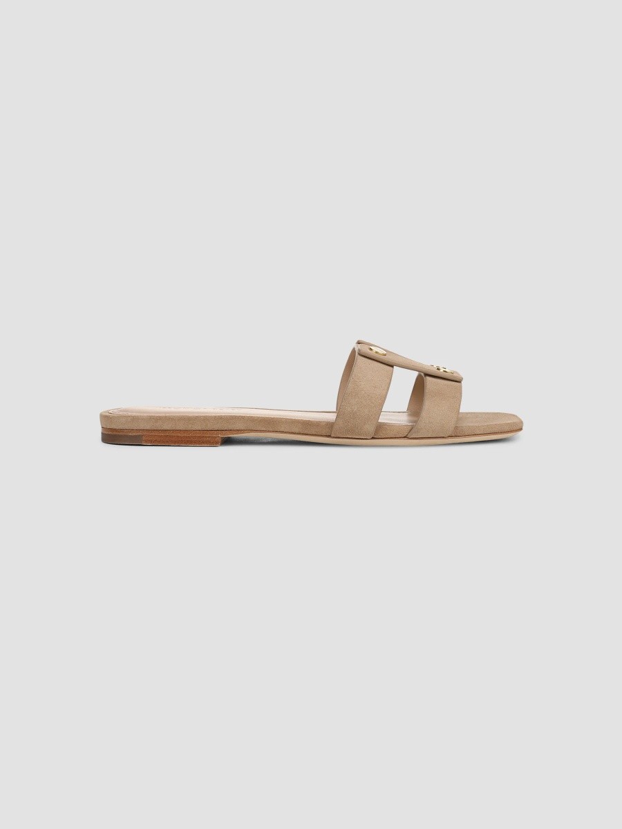 Women's Via Slide Leather Sandals Women's Via Slide Leather Sandals