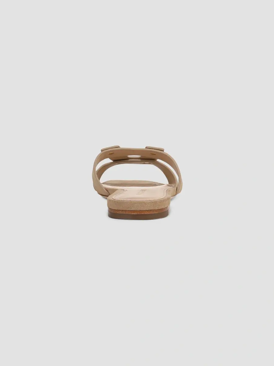Veronica Beard Women's Via Slide Leather Sandals | Thumbnail 3 Veronica Beard Women's Via Slide Leather Sandals | Thumbnail 3