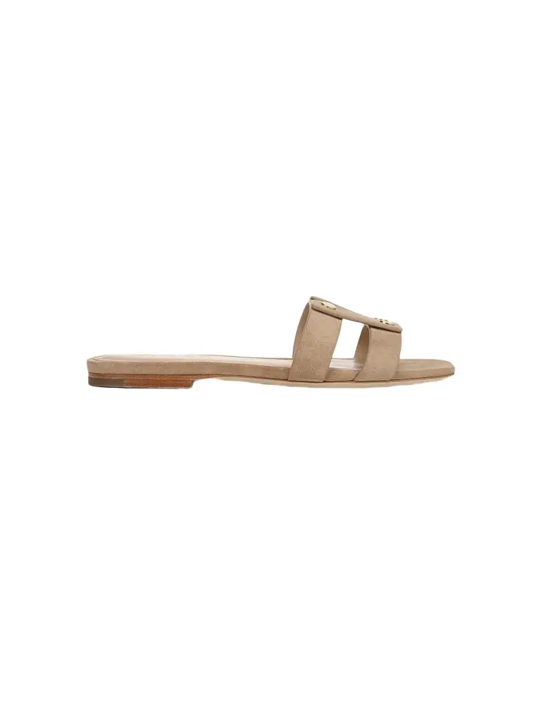 Women's Via Slide Leather Sandals