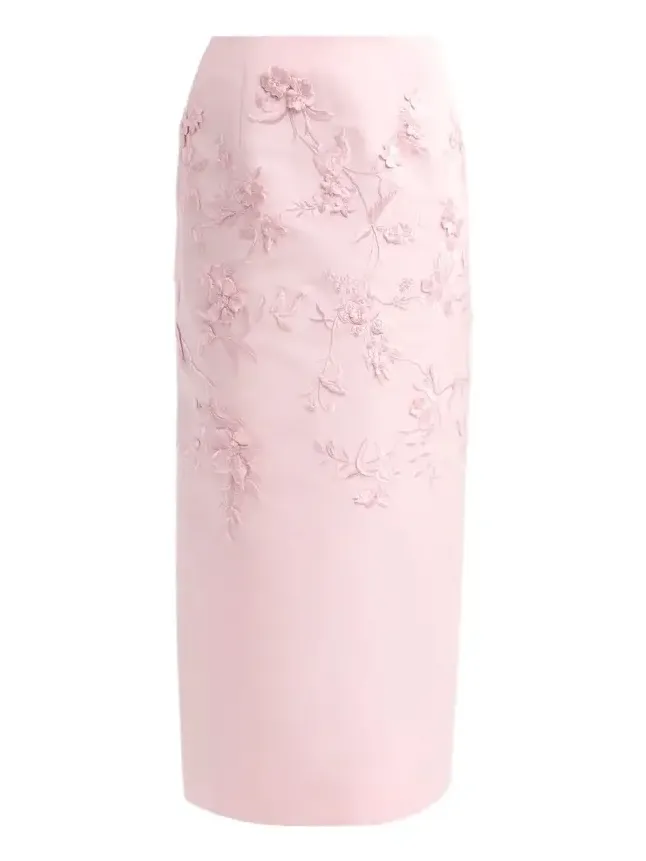 Women's Iris Beaded Lace Embroidered Skirt Women's Iris Beaded Lace Embroidered Skirt