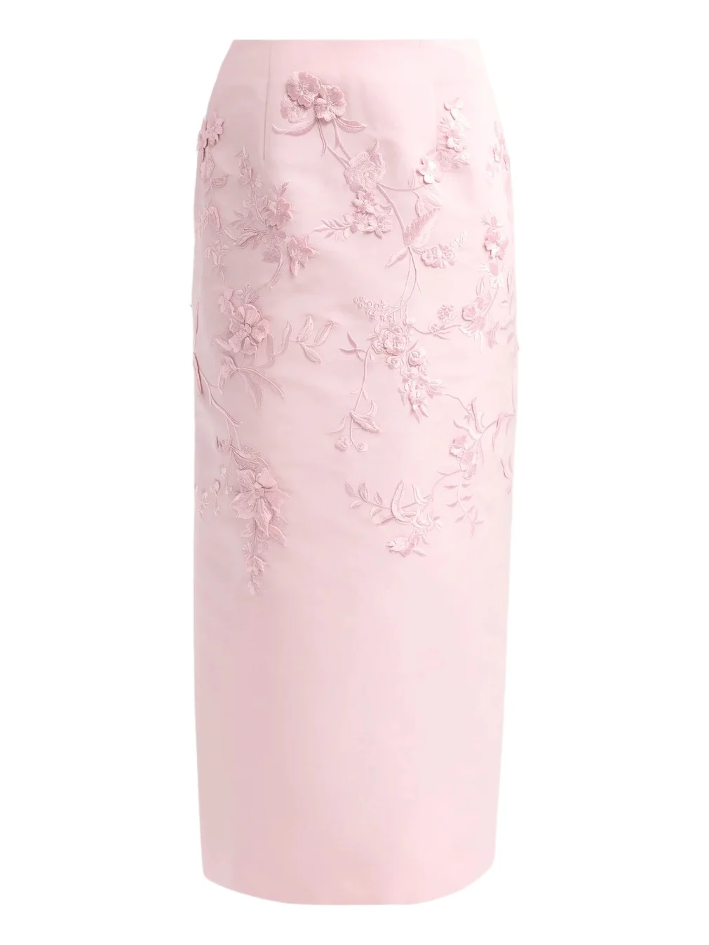Oscar de la Renta Women's Iris Beaded Lace Embroidered Skirt