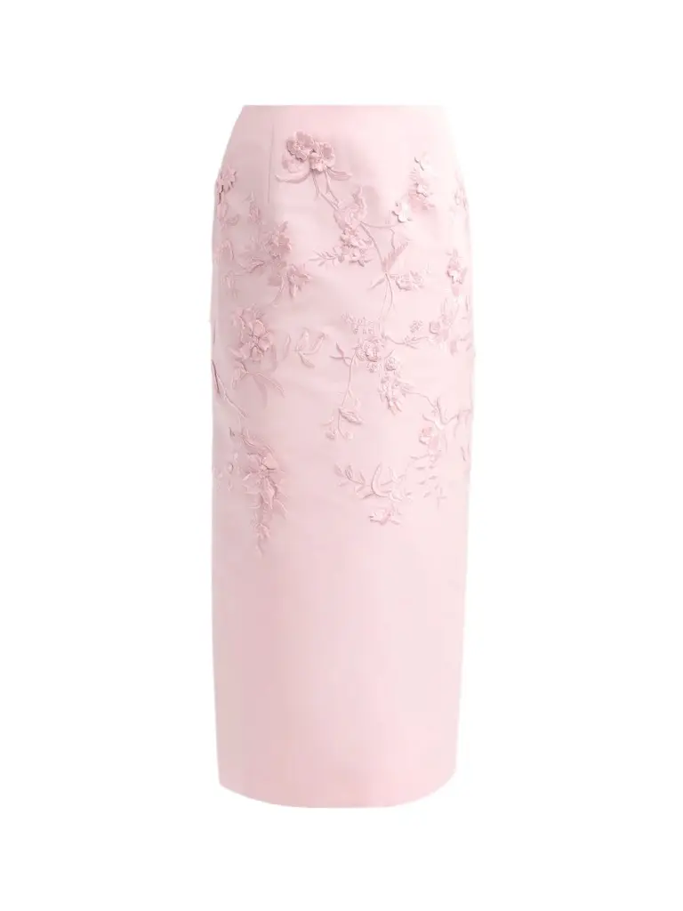 Women's Iris Beaded Lace Embroidered Skirt Women's Iris Beaded Lace Embroidered Skirt