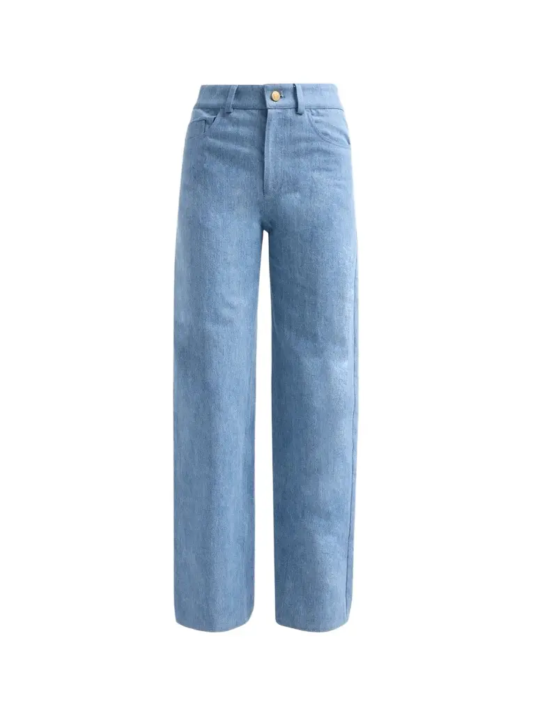 Women's Mid-Rise Straight-Leg Jeans