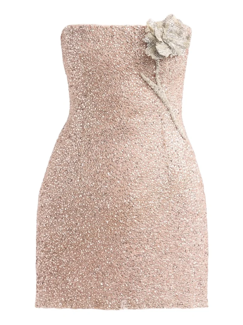 Women's Iris Embroidered Cocktail Dress