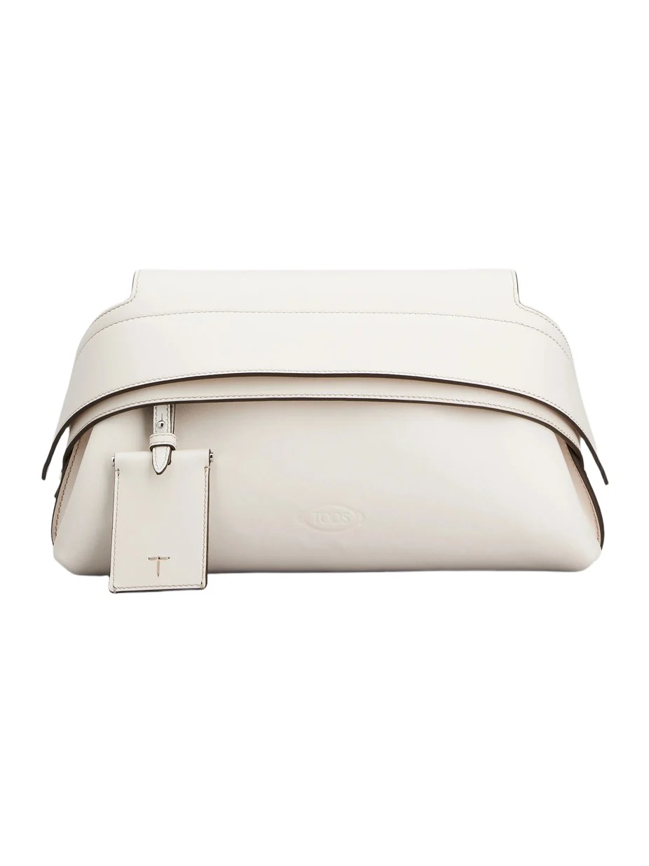 Tod's Women's Small Leather Wave Pouch