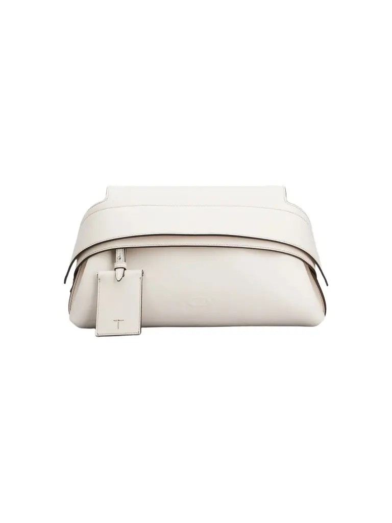 Tod's Women's Small Leather Wave Pouch
