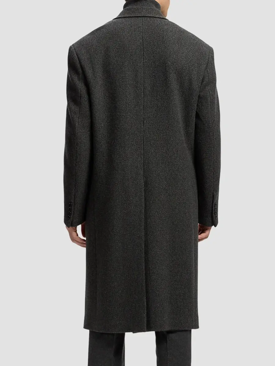 Ralph Lauren Purple Label Men's Glenn Houndstooth Wool-Cashmere Coat | Thumbnail 3 Ralph Lauren Purple Label Men's Glenn Houndstooth Wool-Cashmere Coat | Thumbnail 3