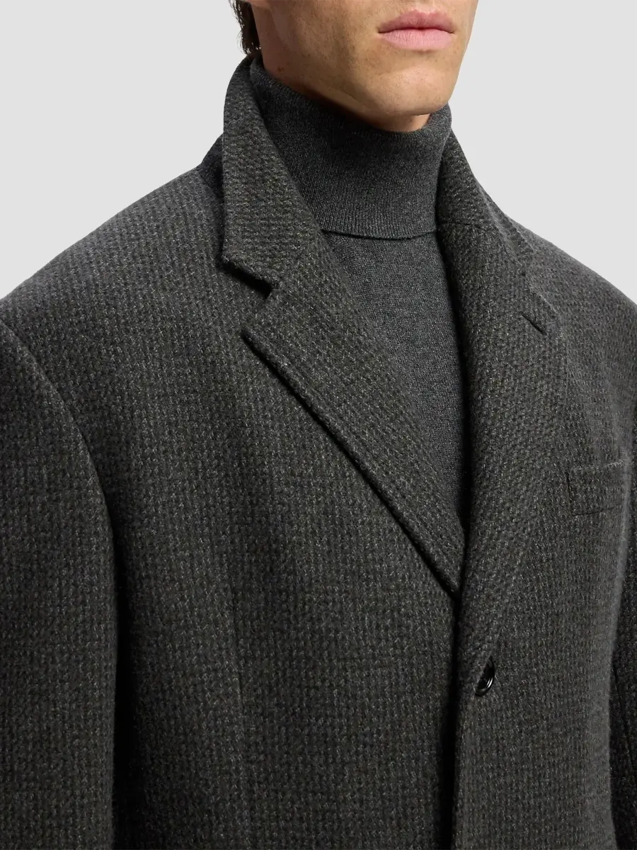 Ralph Lauren Purple Label Men's Glenn Houndstooth Wool-Cashmere Coat | Thumbnail 5 Ralph Lauren Purple Label Men's Glenn Houndstooth Wool-Cashmere Coat | Thumbnail 5