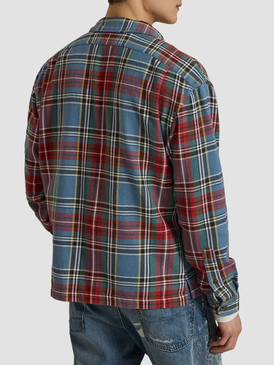Polo Ralph Lauren Men's Plaid Cotton Flannel Shirt | Thumbnail 3 Polo Ralph Lauren Men's Plaid Cotton Flannel Shirt | Thumbnail 3