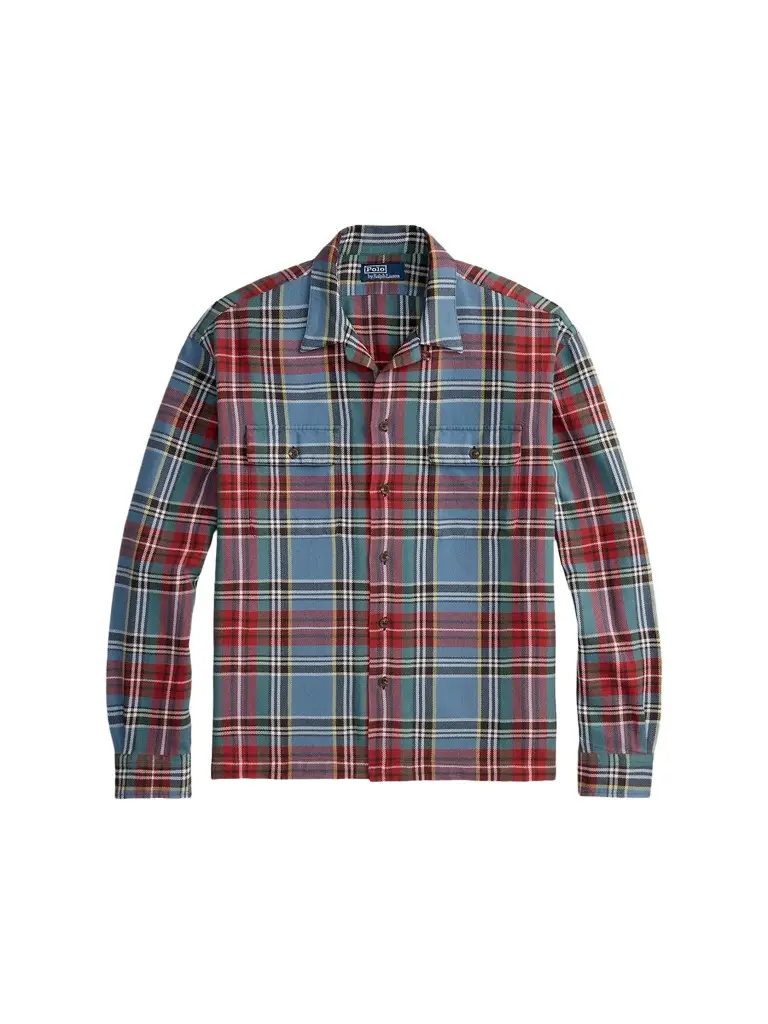 Polo Ralph Lauren Men's Plaid Cotton Flannel Shirt