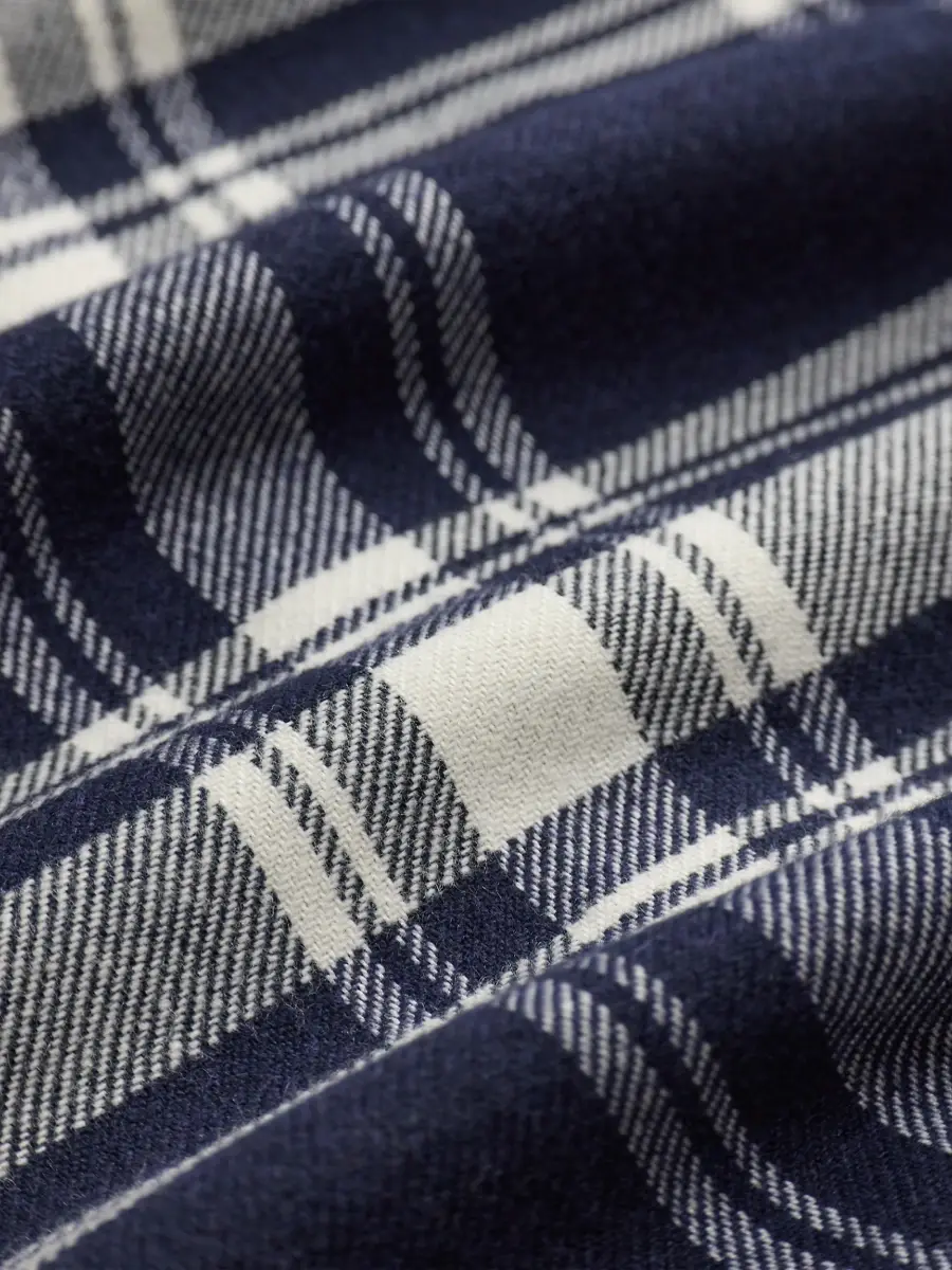 Ralph Lauren Purple Label Men's Plaid Cotton Flannel Shirt | Thumbnail 7 Ralph Lauren Purple Label Men's Plaid Cotton Flannel Shirt | Thumbnail 7