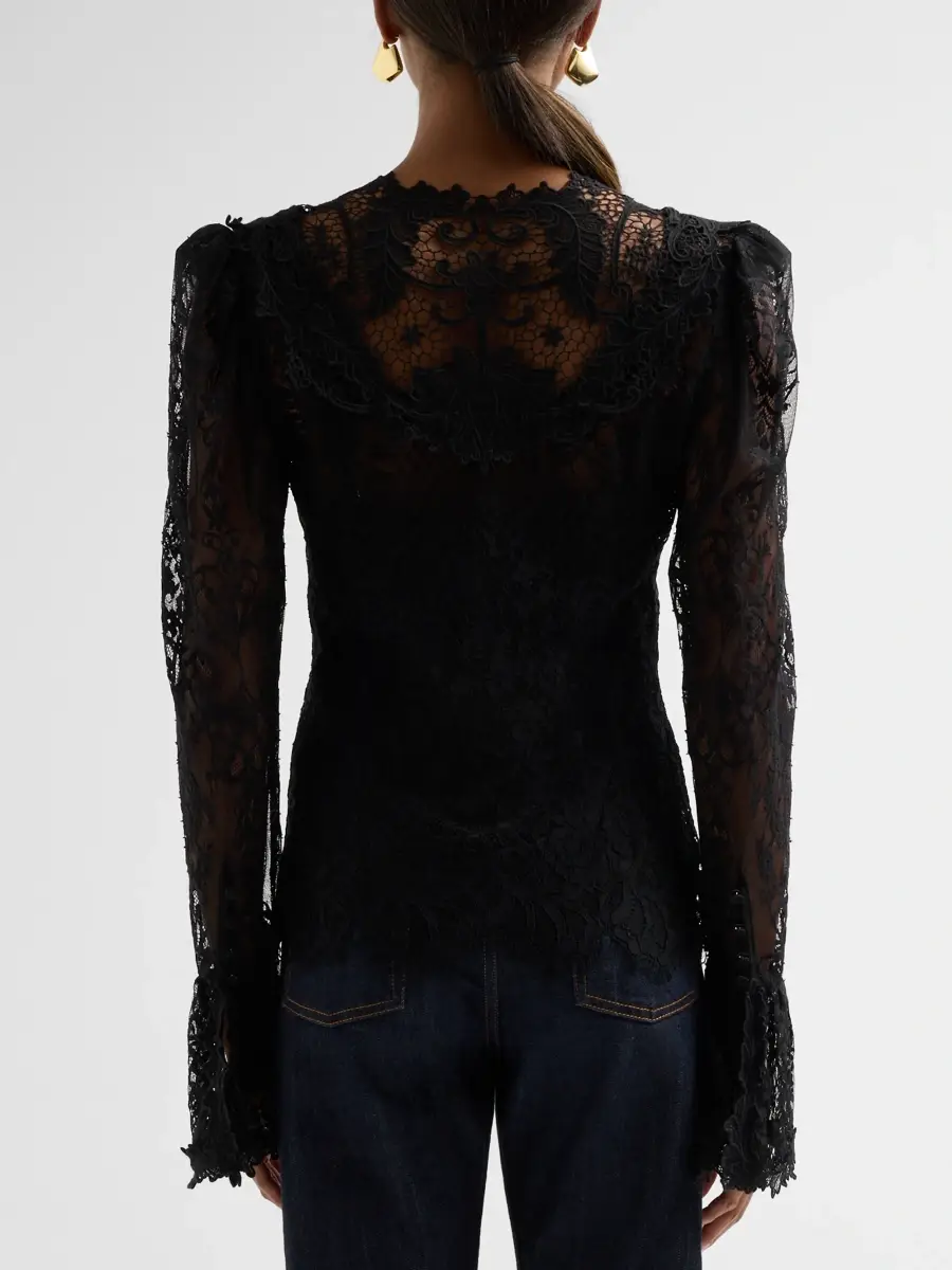Kobi Halperin Women's Callie Lace Blouse | Thumbnail 3 Kobi Halperin Women's Callie Lace Blouse | Thumbnail 3