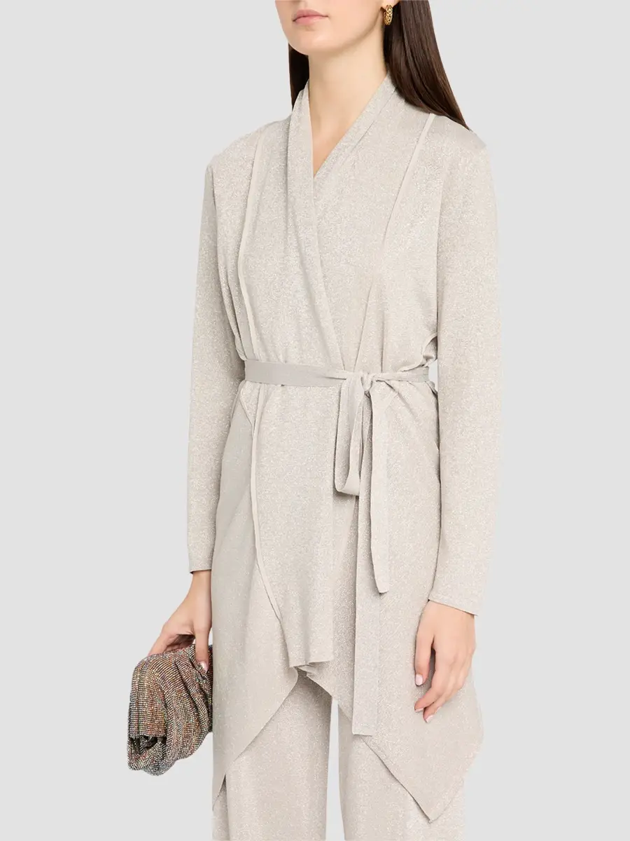 Kobi Halperin Women's Tate Metallic Knit Cardigan | Thumbnail 4