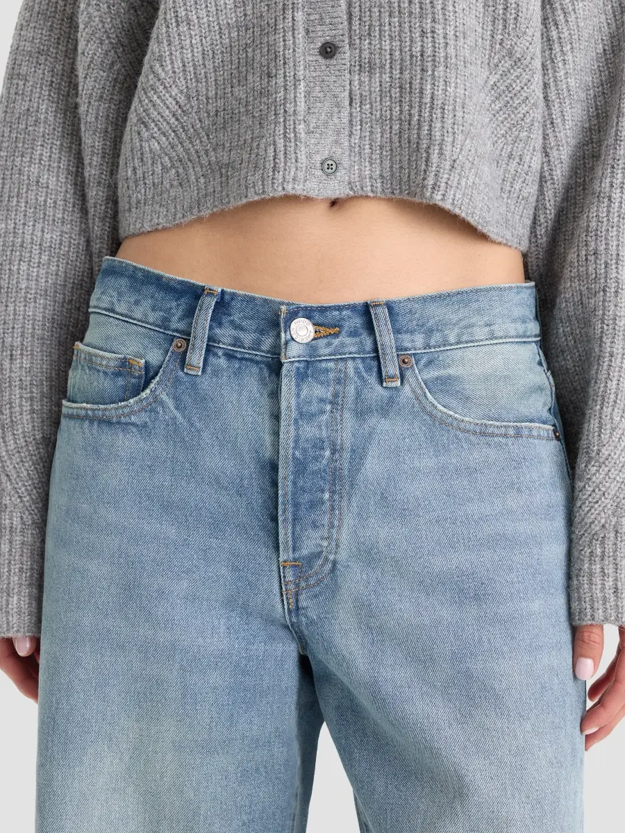 GOOD AMERICAN Women's Vintage Low Slung Baggy Jeans | Thumbnail 5 GOOD AMERICAN Women's Vintage Low Slung Baggy Jeans | Thumbnail 5