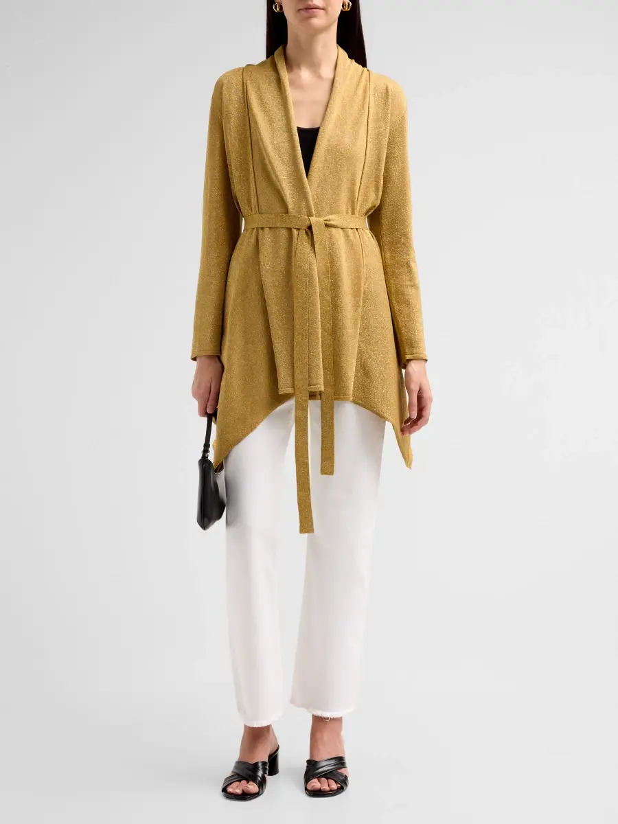 Kobi Halperin Women's Tate Metallic Knit Cardigan | Thumbnail 2