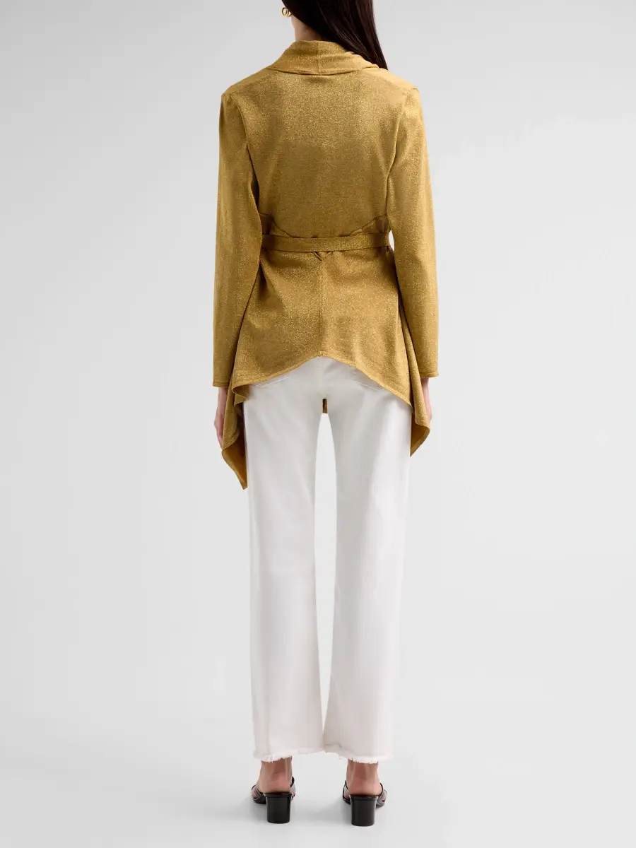 Kobi Halperin Women's Tate Metallic Knit Cardigan | Thumbnail 3