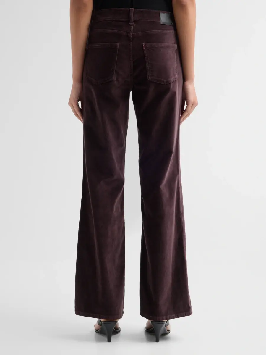 Kobi Halperin Women's Ruby Stretch-Velvet Pants | Thumbnail 3 Kobi Halperin Women's Ruby Stretch-Velvet Pants | Thumbnail 3