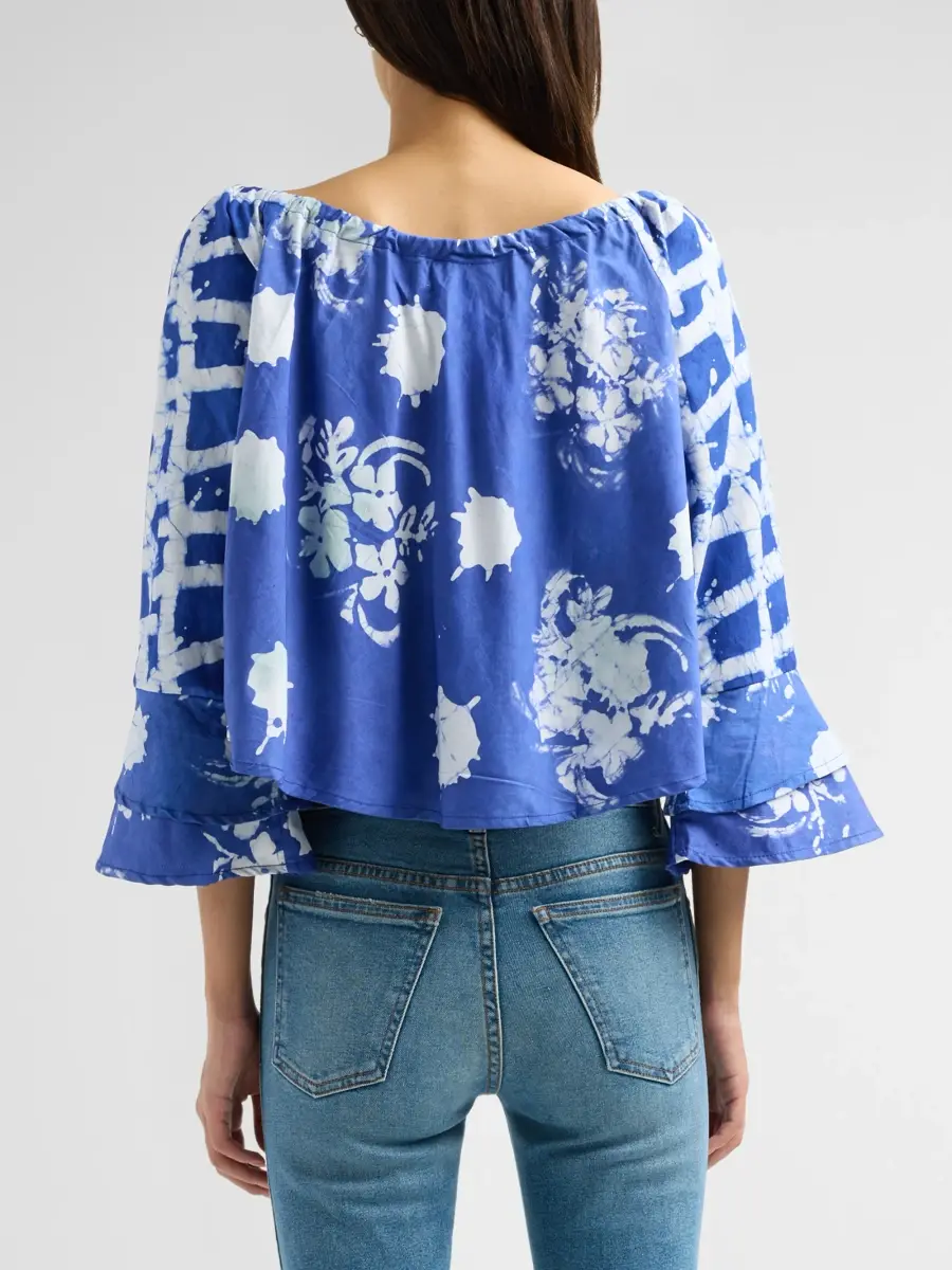 Busayo Women's Ibidun Printed Cotton Top | Thumbnail 3 Busayo Women's Ibidun Printed Cotton Top | Thumbnail 3
