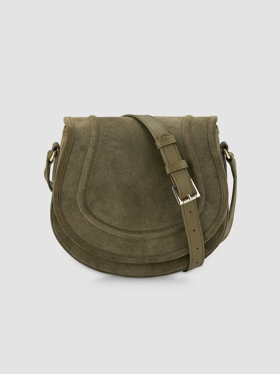 GiGi New York Women's Jenni Suede Saddle Bag | Thumbnail 5 GiGi New York Women's Jenni Suede Saddle Bag | Thumbnail 5