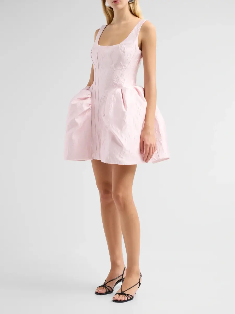 Aknvas Women's Ahlyn Brocade Cocktail Mini Dress | Thumbnail 4