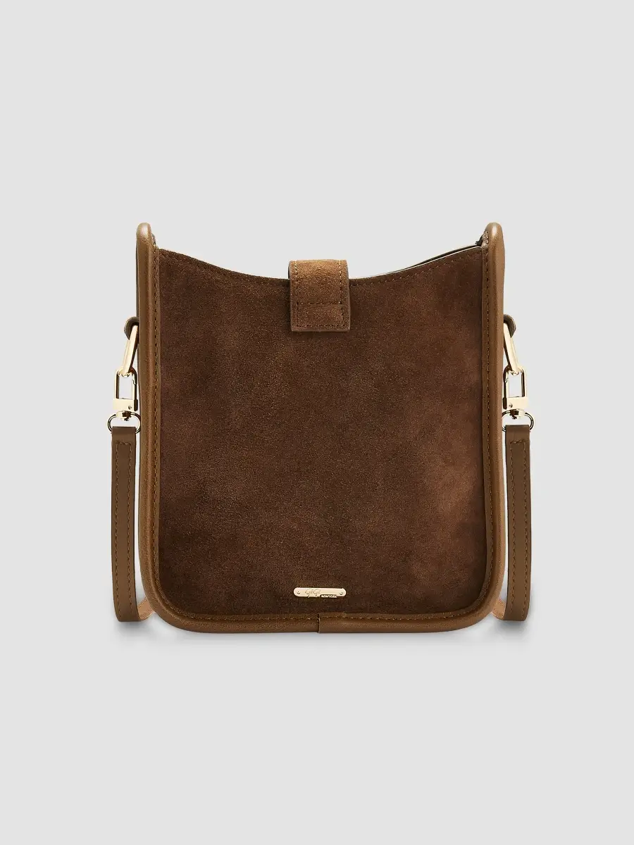 GiGi New York Women's Ellie Suede Crossbody Bag | Thumbnail 3