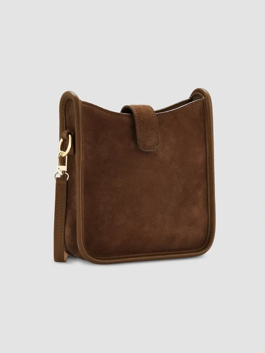 GiGi New York Women's Ellie Suede Crossbody Bag | Thumbnail 5