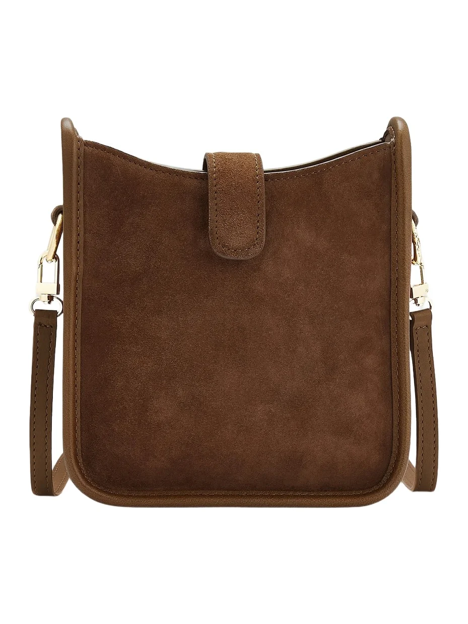 GiGi New York Women's Ellie Suede Crossbody Bag