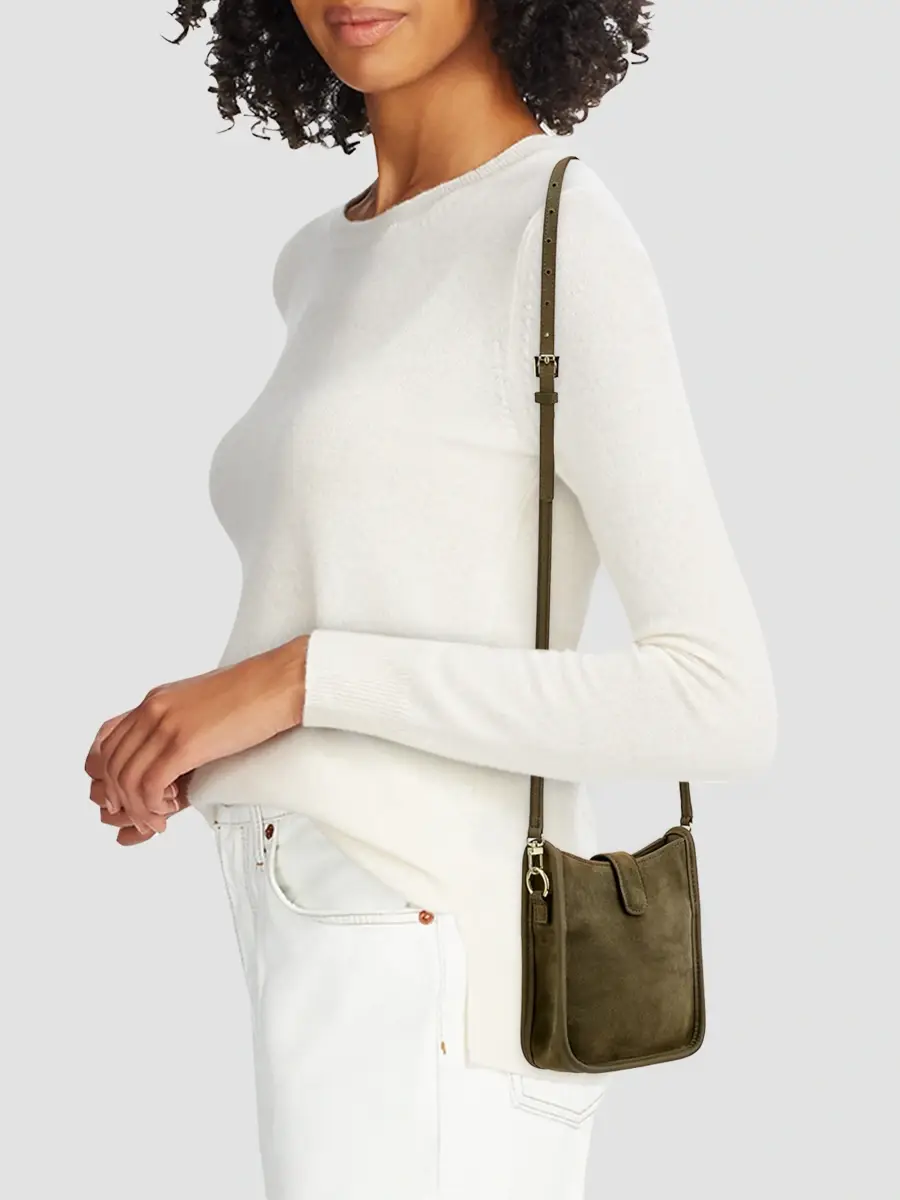 GiGi New York Women's Ellie Suede Crossbody Bag | Thumbnail 2 GiGi New York Women's Ellie Suede Crossbody Bag | Thumbnail 2