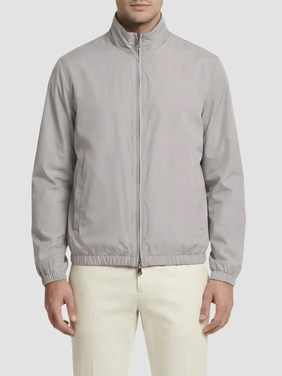 Gorski Men's Classic Reversible Bomber Jacket | Thumbnail 3 Gorski Men's Classic Reversible Bomber Jacket | Thumbnail 3