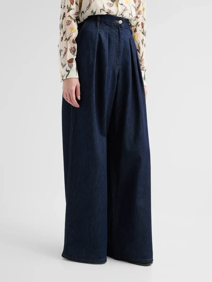Dries Van Noten Women's Pamplona Wide-Leg Jeans | Thumbnail 4