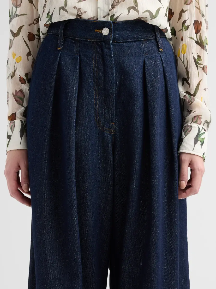 Dries Van Noten Women's Pamplona Wide-Leg Jeans | Thumbnail 5
