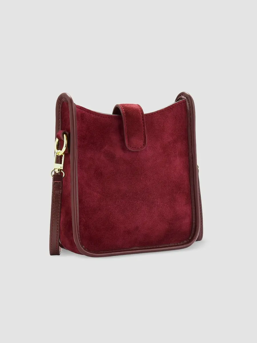 GiGi New York Women's Ellie Suede Crossbody Bag | Thumbnail 6
