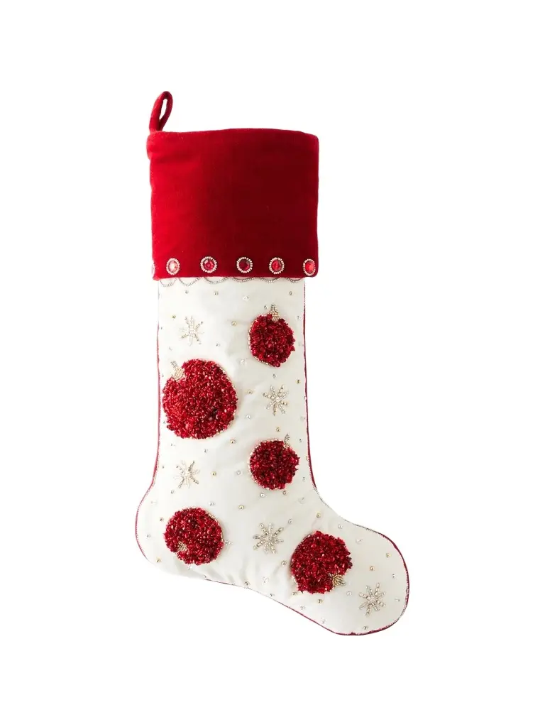 Empire State Xmas Ornaments Stocking Empire State Xmas Ornaments Stocking