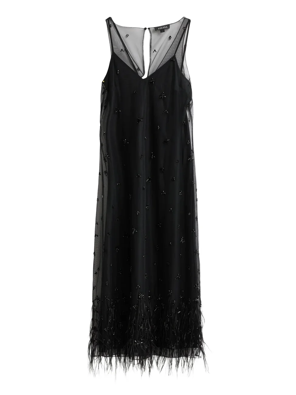 Women's Odessa Tulle Embellished Midi Dress Women's Odessa Tulle Embellished Midi Dress