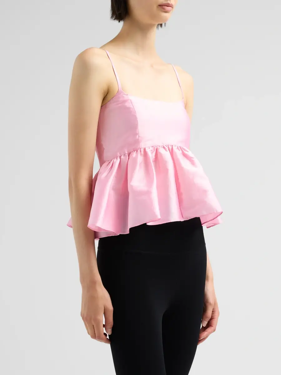 AZEEZA Women's Rachel Taffeta Top | Thumbnail 4 AZEEZA Women's Rachel Taffeta Top | Thumbnail 4
