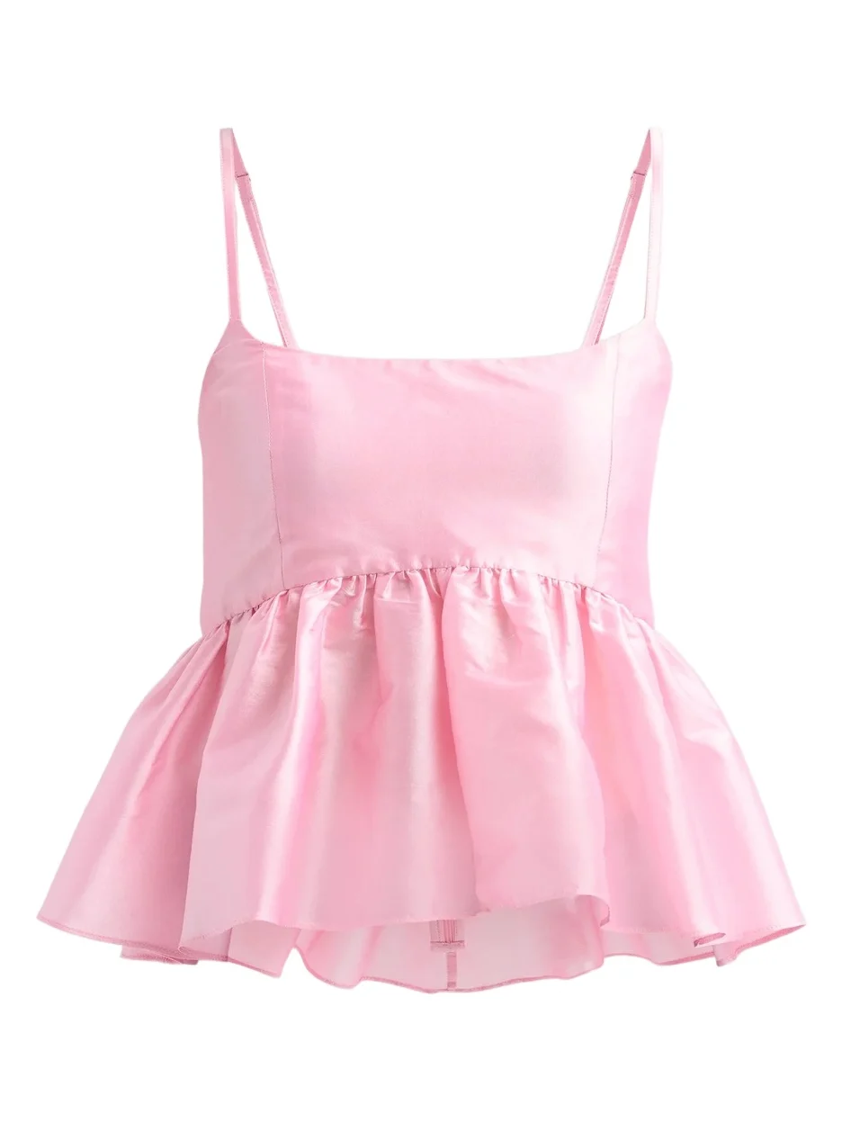 AZEEZA Women's Rachel Taffeta Top