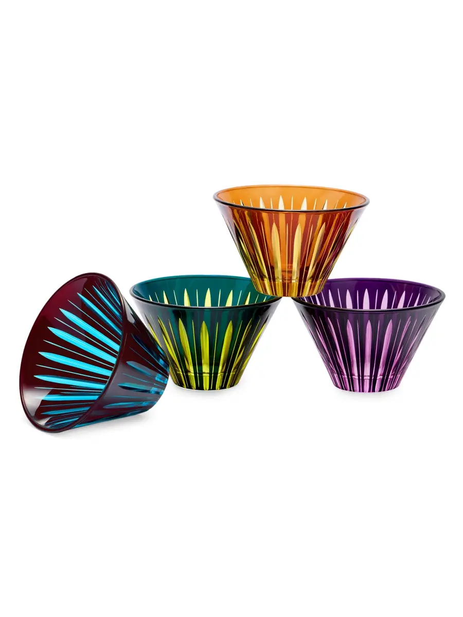 L'Objet Prism 4-Piece Glass Condiment Bowl Set | Thumbnail 7 L'Objet Prism 4-Piece Glass Condiment Bowl Set | Thumbnail 7