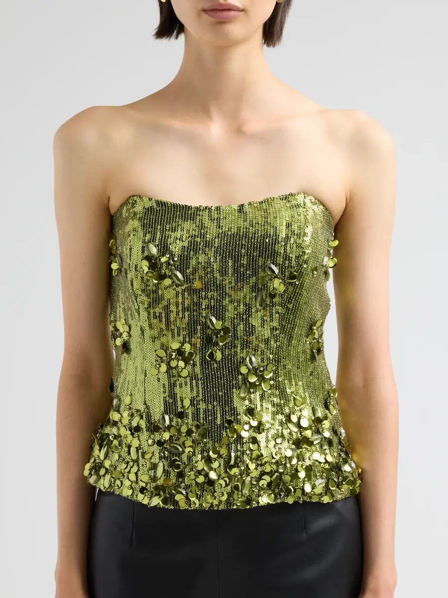 AZEEZA Women's Thea Sequined Top | Thumbnail 5 AZEEZA Women's Thea Sequined Top | Thumbnail 5