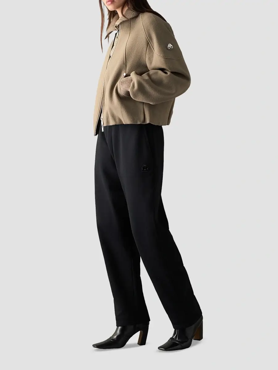 Moose Knuckles Women's Grid 3-In-1 Wool Bomber | Thumbnail 2