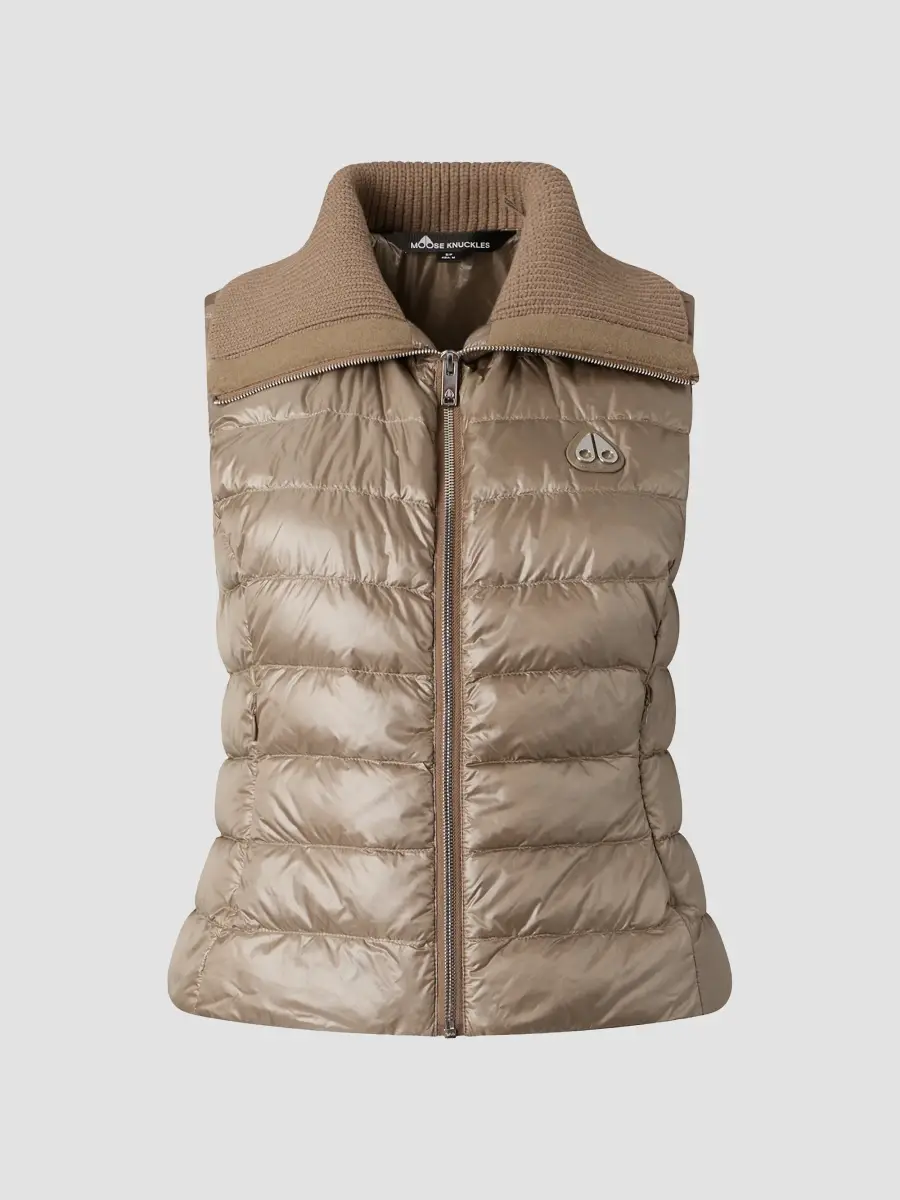 Moose Knuckles Women's Grid 3-In-1 Wool Bomber | Thumbnail 9