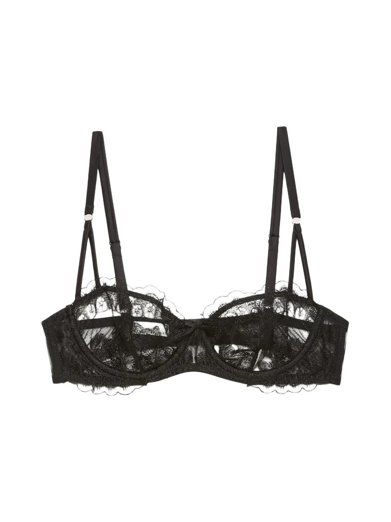 Women's Mila Embroidered-Lace Balconette Bra