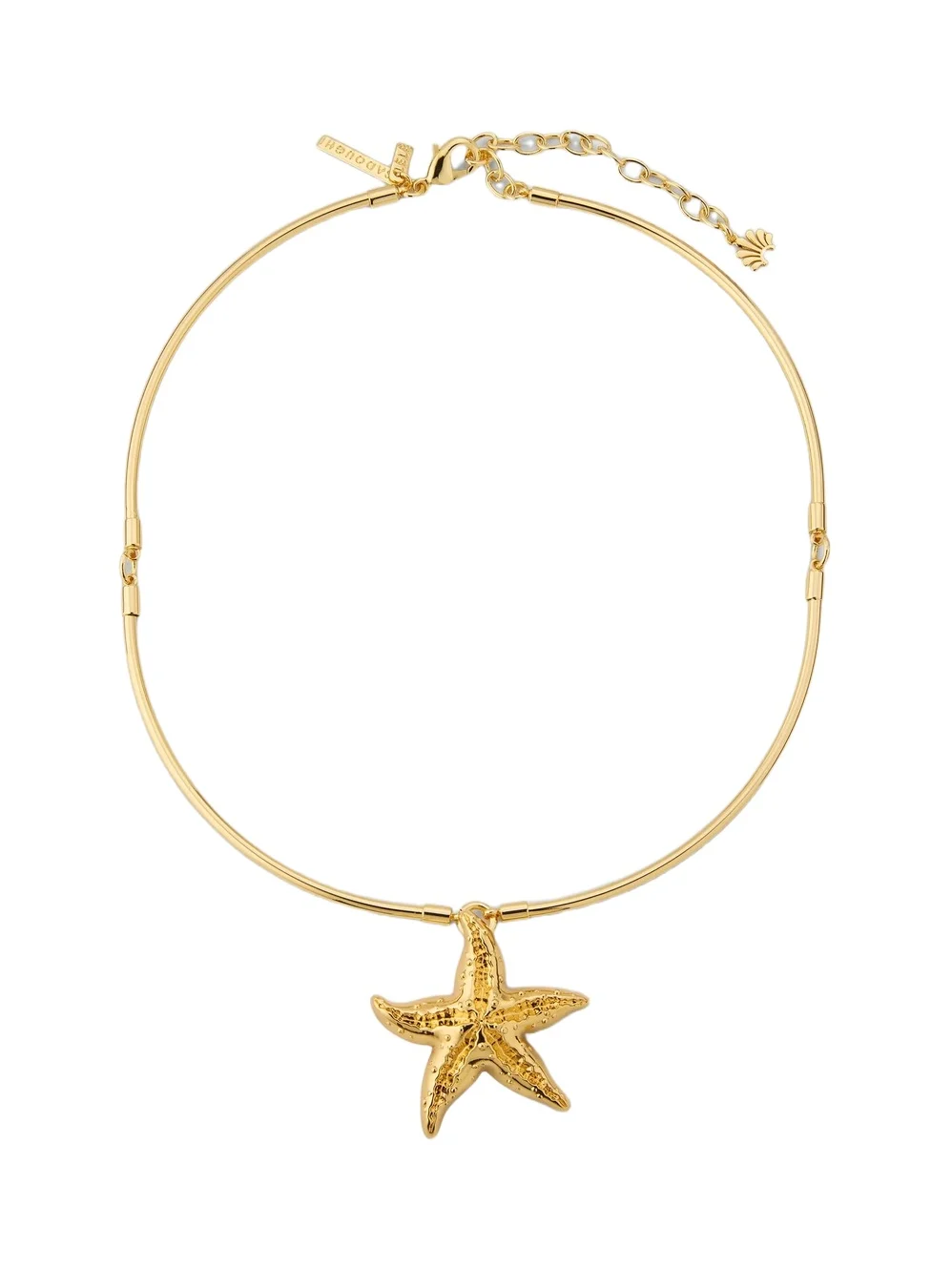 Women's 14K-Gold-Plated Starfish Pendant Necklace Women's 14K-Gold-Plated Starfish Pendant Necklace