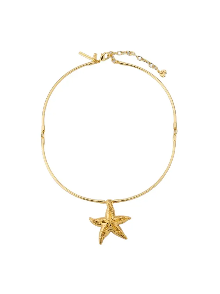Women's 14K-Gold-Plated Starfish Pendant Necklace Women's 14K-Gold-Plated Starfish Pendant Necklace